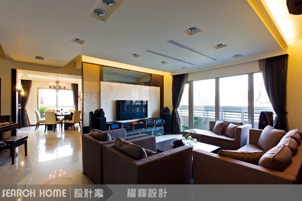 60坪新成屋(5年以下)＿新中式風案例圖片＿權釋設計＿權釋_01之5