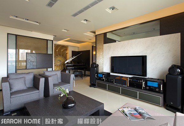 60坪新成屋(5年以下)＿新中式風案例圖片＿權釋設計＿權釋_01之14