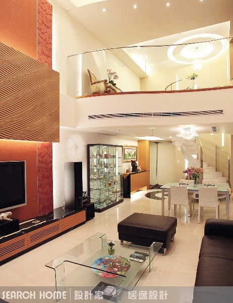 83坪新成屋(5年以下)＿奢華風客廳案例圖片＿江榮裕建築師+居逸室內設計＿江榮裕_01之1