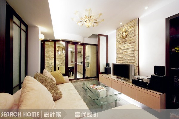 40坪老屋(16~30年)＿現代風客廳案例圖片＿當代空間有限公司＿當代_06之1