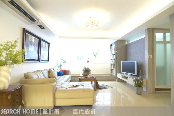 30坪老屋(16~30年)＿鄉村風客廳案例圖片＿當代空間有限公司＿當代_01之4147