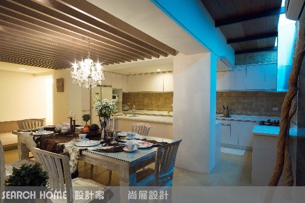 95坪中古屋(5~15年)＿美式風餐廳廚房案例圖片＿尚展空間設計＿尚展_01之7