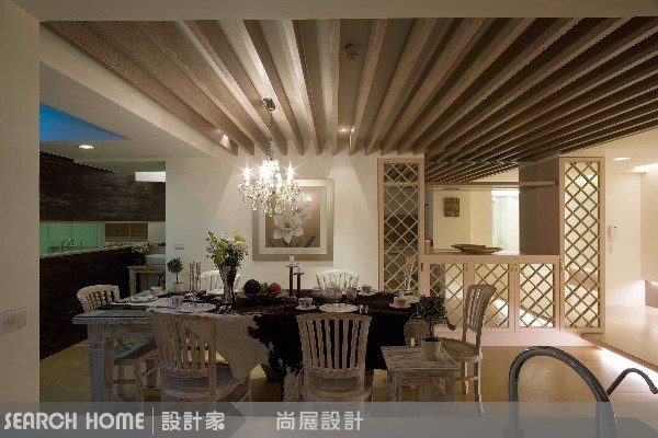 95坪中古屋(5~15年)＿美式風餐廳廚房案例圖片＿尚展空間設計＿尚展_01之4