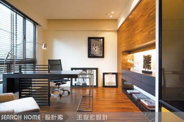 50坪新成屋(5年以下)＿現代風書房案例圖片＿森境設計＿王俊宏_01之5