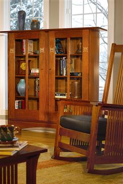 達森家居 DAYSUN HOME-【達森家居】STICKLEY_Harvey Ellis Bookcase with Inlay 書櫃-【達森家居】STICKLEY_Harvey Ellis Bookcase with Inlay 書櫃,達森家居 DAYSUN HOME,書櫃