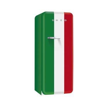 SMEG 義大利美學家電-復古冰箱-義大利國旗-電冰箱