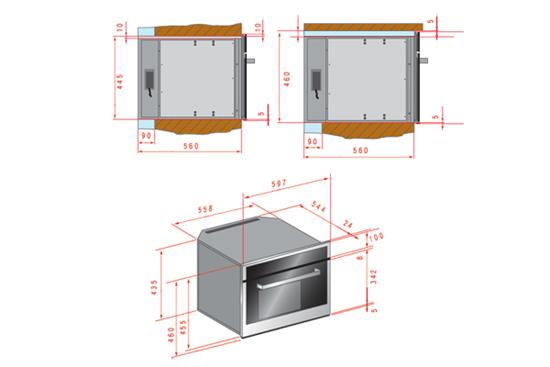 世磊實業-義大利 best 鉑金系列 - 蒸烤爐-