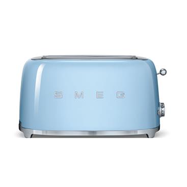品硯實業有限公司-SMEG 義大利美學家電-烤麵包機(4片式)-粉藍色-SMEG 義大利美學家電-烤麵包機(4片式),品硯實業有限公司,烘焙料理電器