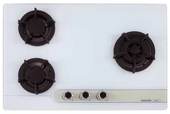 台灣櫻花股份有限公司-大面板易清三口瓦斯爐G2633G-大面板易清三口瓦斯爐G2633G,台灣櫻花股份有限公司,瓦斯爐