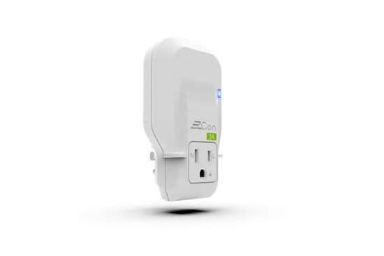 [EzCon] 精密電流過載保護2A轉接插座-插座、開關