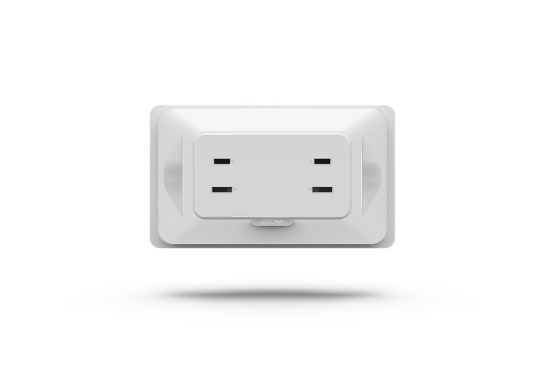 [EzCon]精密電流過載保護雙孔牆壁插座-插座、開關