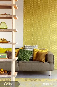 榭琳傢飾有限公司-KALEIDO系列2-黃-KALEIDO系列2-黃,榭琳家飾,家飾布