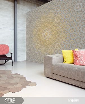 榭琳傢飾有限公司-KALEIDO系列2-黃-KALEIDO系列2-黃,榭琳家飾,家飾布
