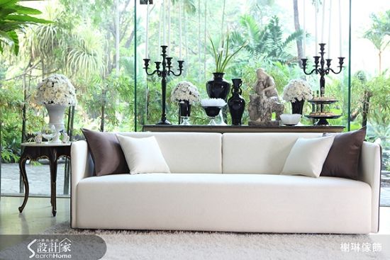 Cafe Au Lait系列2-黑_白-家飾布