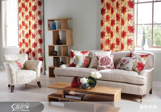 鄉村風系列1-1-紅-家飾布