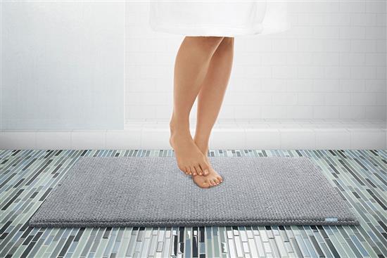 MICRODRY 紐約時尚地墊 -Ribbed Broder Bath Mat橫紋記憶綿浴墊-Microdry,Ribbed Broder Bath Mat橫紋記憶綿浴墊,慎康企業,地墊