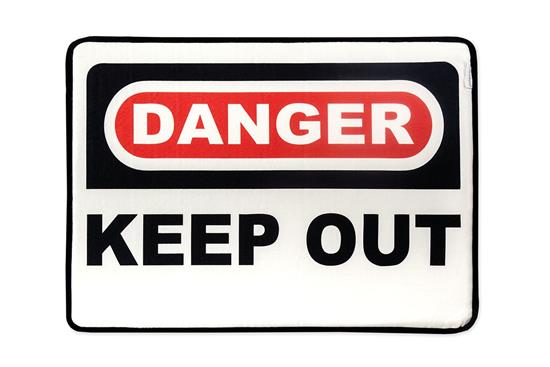 慎康企業-Danger 趣味記憶綿浴墊-危險禁入-Danger 趣味記憶綿浴墊-危險禁入,,地墊