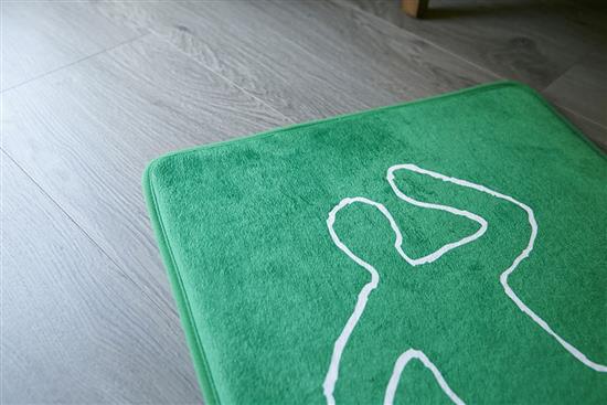 慎康企業-Dancing Man 趣味記憶綿浴墊-恣情舞動-Dancing Man 趣味記憶綿浴墊-恣情舞動,慎康企業,地墊