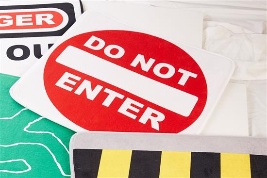 慎康企業-Do Not Enter_趣味記憶綿浴墊 - 請勿進入-Do Not Enter_趣味記憶綿浴墊 - 請勿進入,慎康企業,地墊