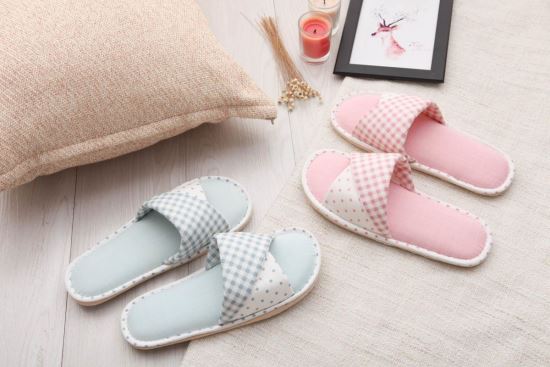 Vero & Nique   維諾妮卡-76040韓系粉嫩扭轉室內布拖鞋-76040韓系粉嫩扭轉室內布拖鞋,Vero & Nique   維諾妮卡,居家用品