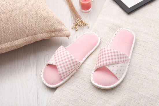 Vero & Nique   維諾妮卡-76040韓系粉嫩扭轉室內布拖鞋-76040韓系粉嫩扭轉室內布拖鞋,Vero & Nique   維諾妮卡,居家用品