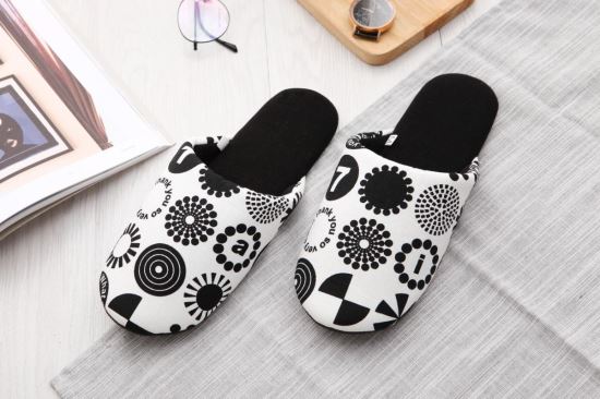 Vero & Nique   維諾妮卡-76060普普風幾何包頭室內布拖鞋-76060普普風幾何包頭室內布拖鞋,Vero & Nique   維諾妮卡,居家用品