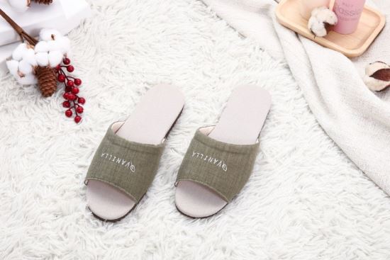 Vero & Nique   維諾妮卡-1206053 和風素色冰咖啡紗室內拖鞋-1206053 和風素色冰咖啡紗室內拖鞋,Vero & Nique   維諾妮卡,居家用品