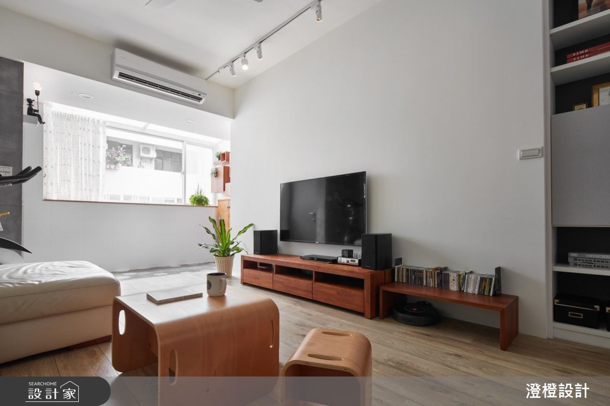 舊物不用丟！28 坪大齡老屋翻新，舊家具也一起簡約換裝！