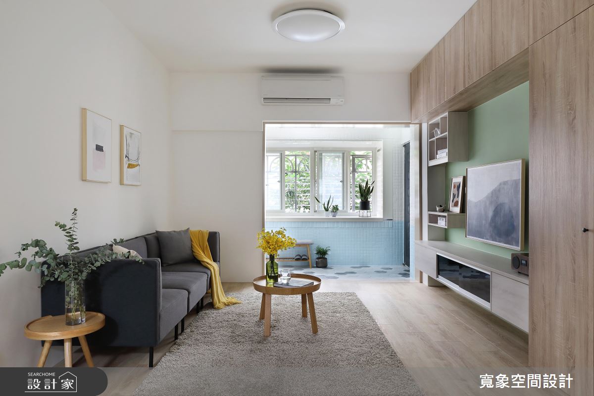 老屋許願成功！塗鴉牆配中島廚房，打造親子互動好距離