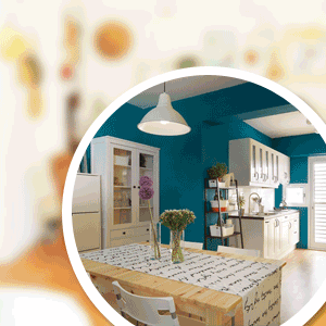 鄉村風廚房：用色彩佈置我家的鄉村風廚房